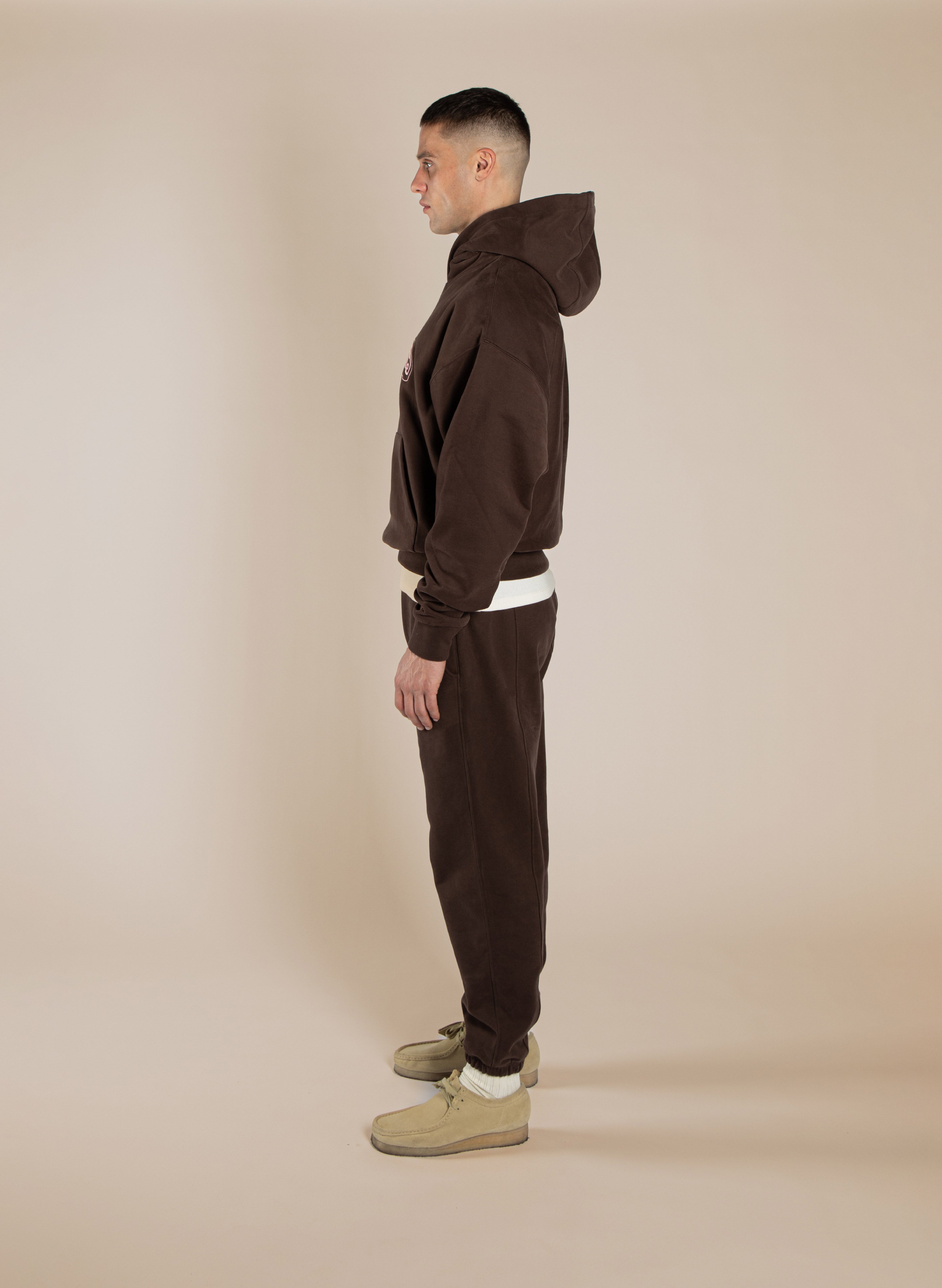 AH Studios Hoodie Chocolate