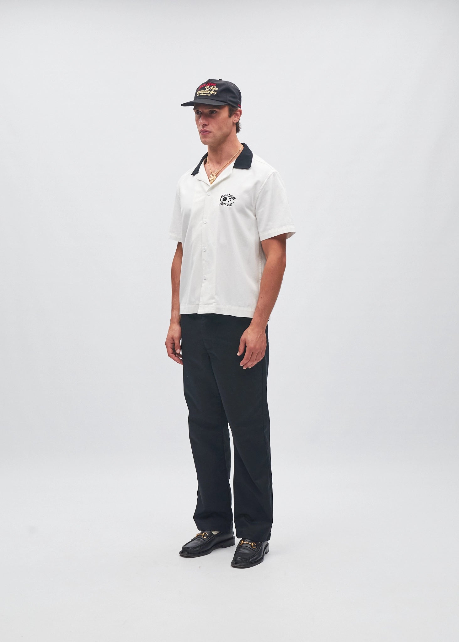 NAÏYO NYC x AH Bowling-skjorte