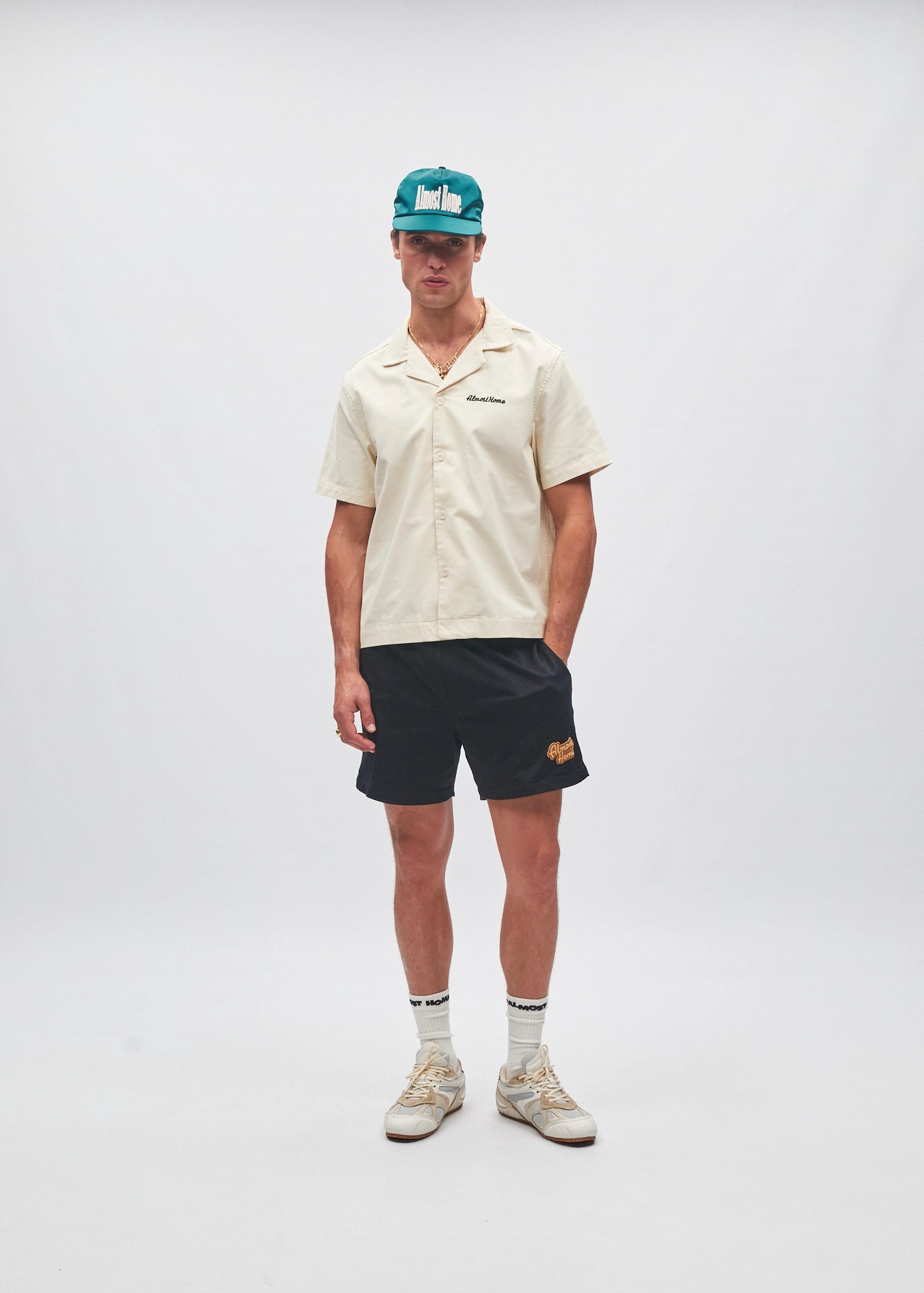 Reversible Mesh Shorts