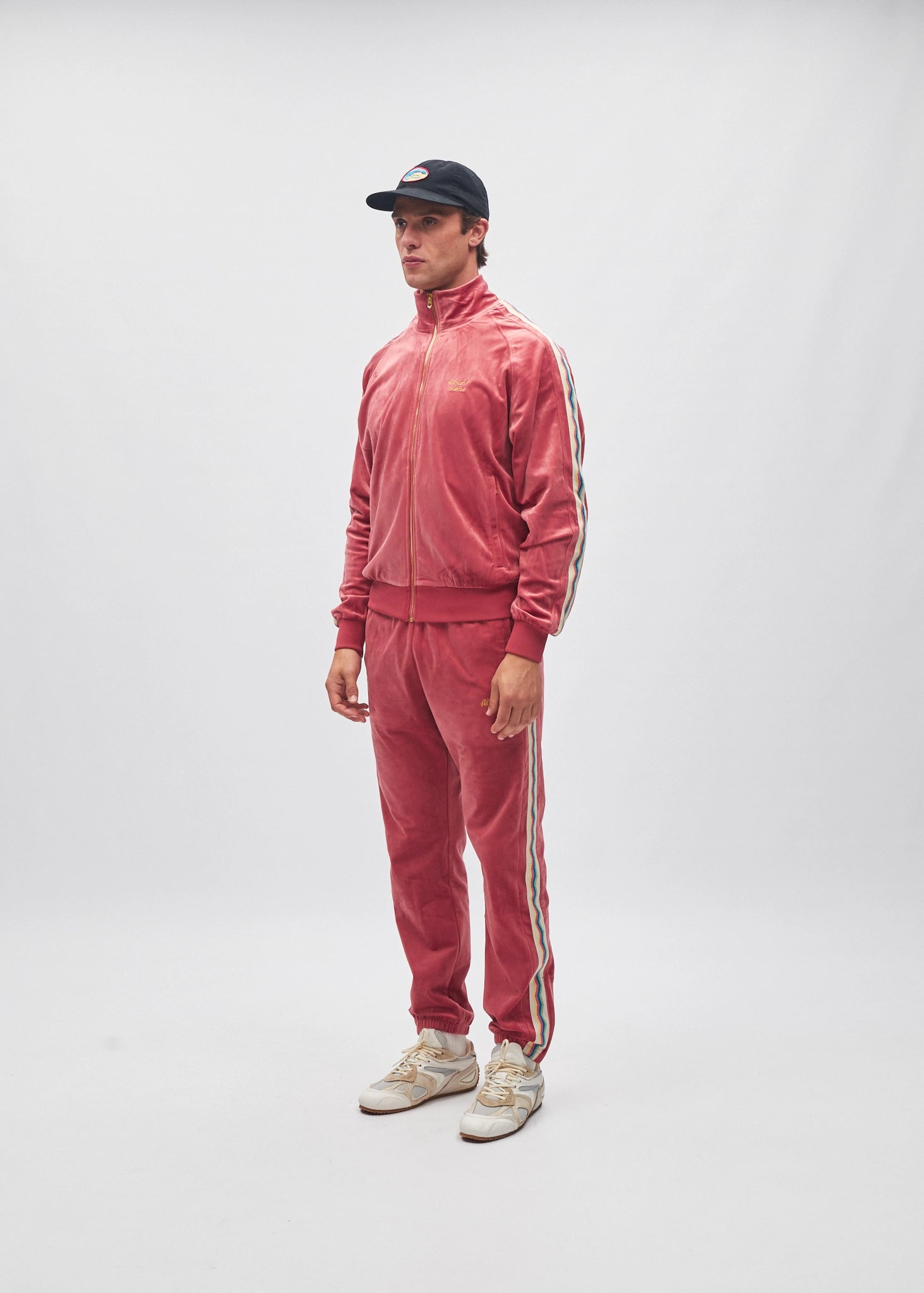 Velour Zipper