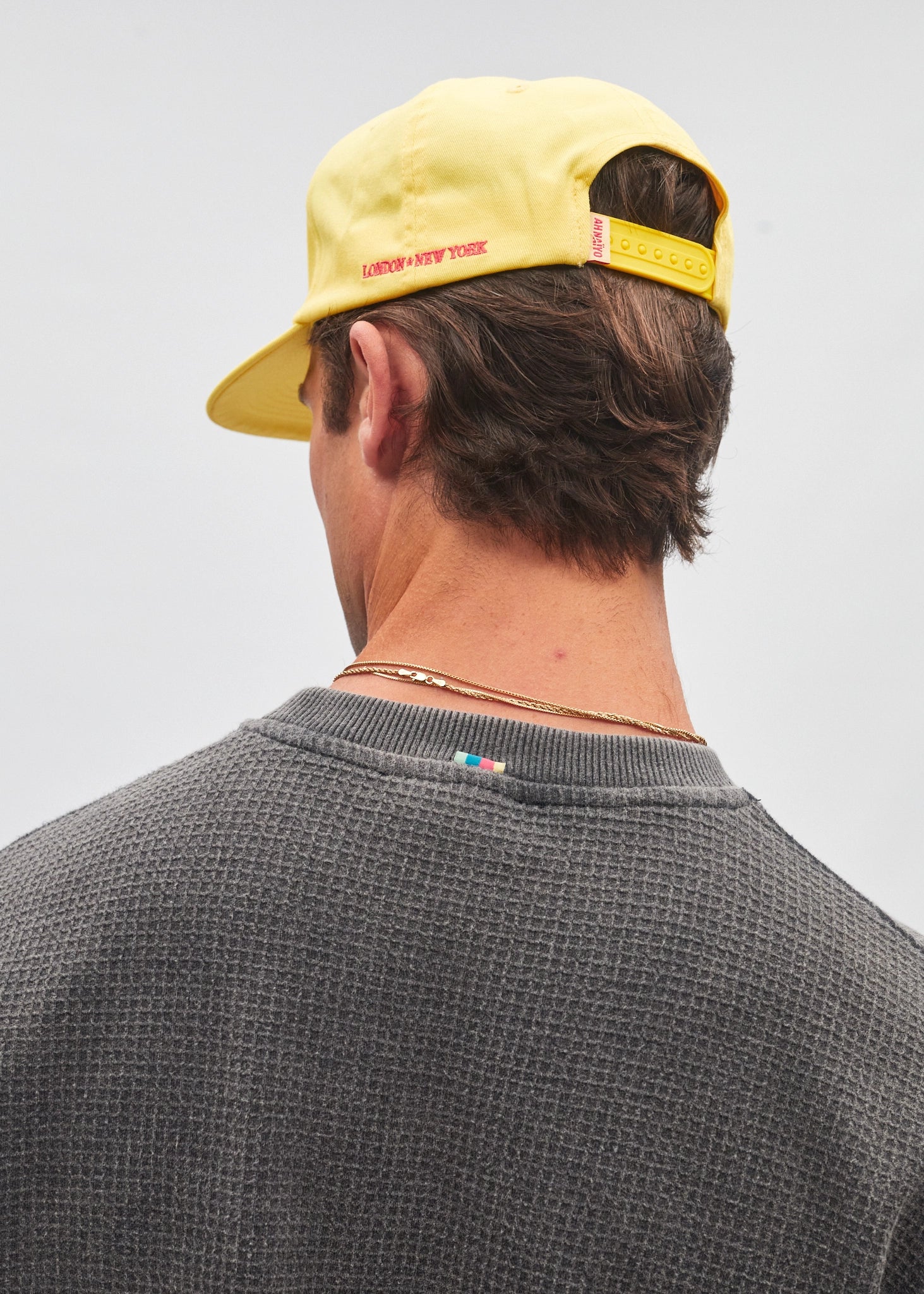 NAÏYO NYC x AH Cropped Waffle Langærmet