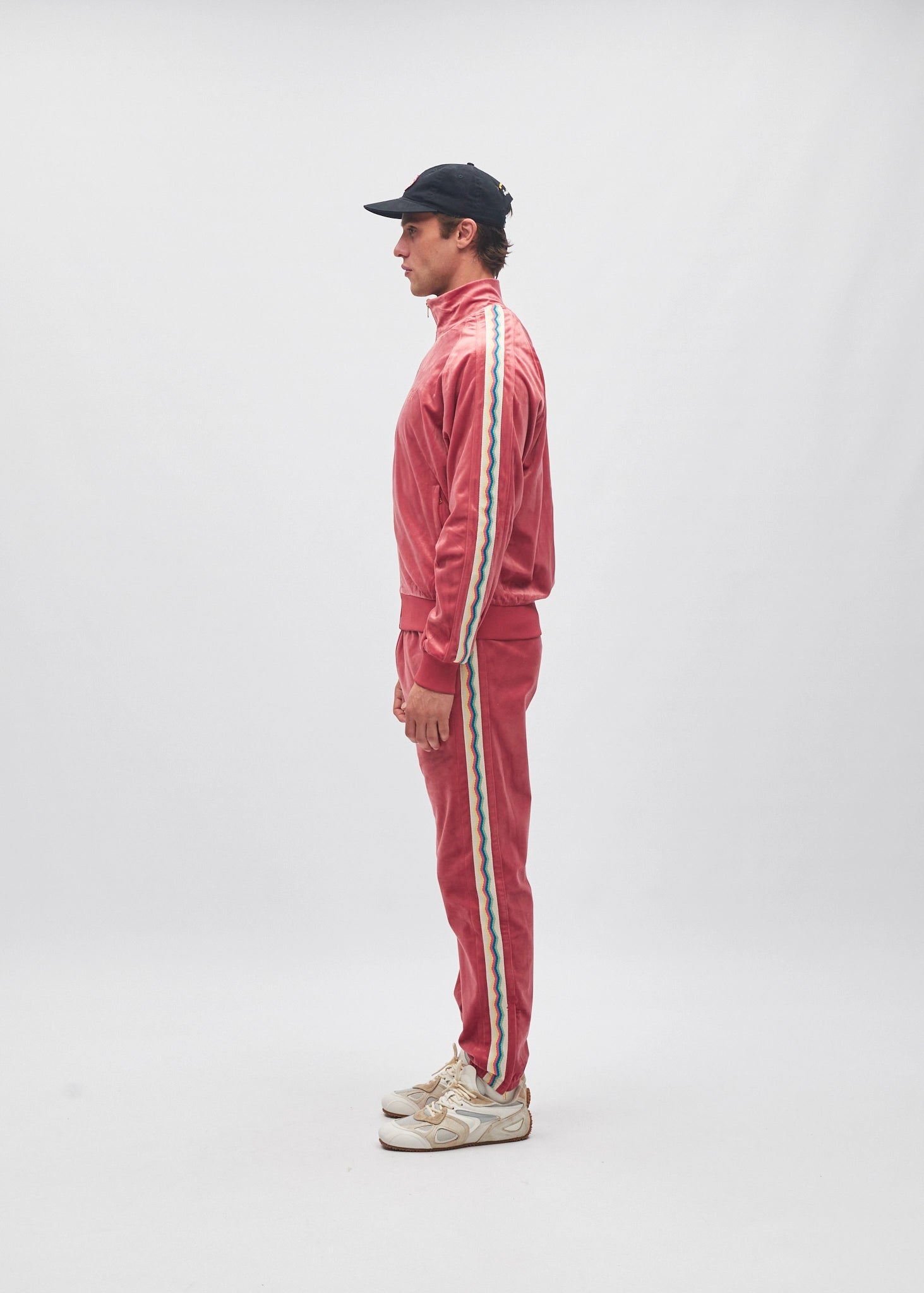 Velour Zipper
