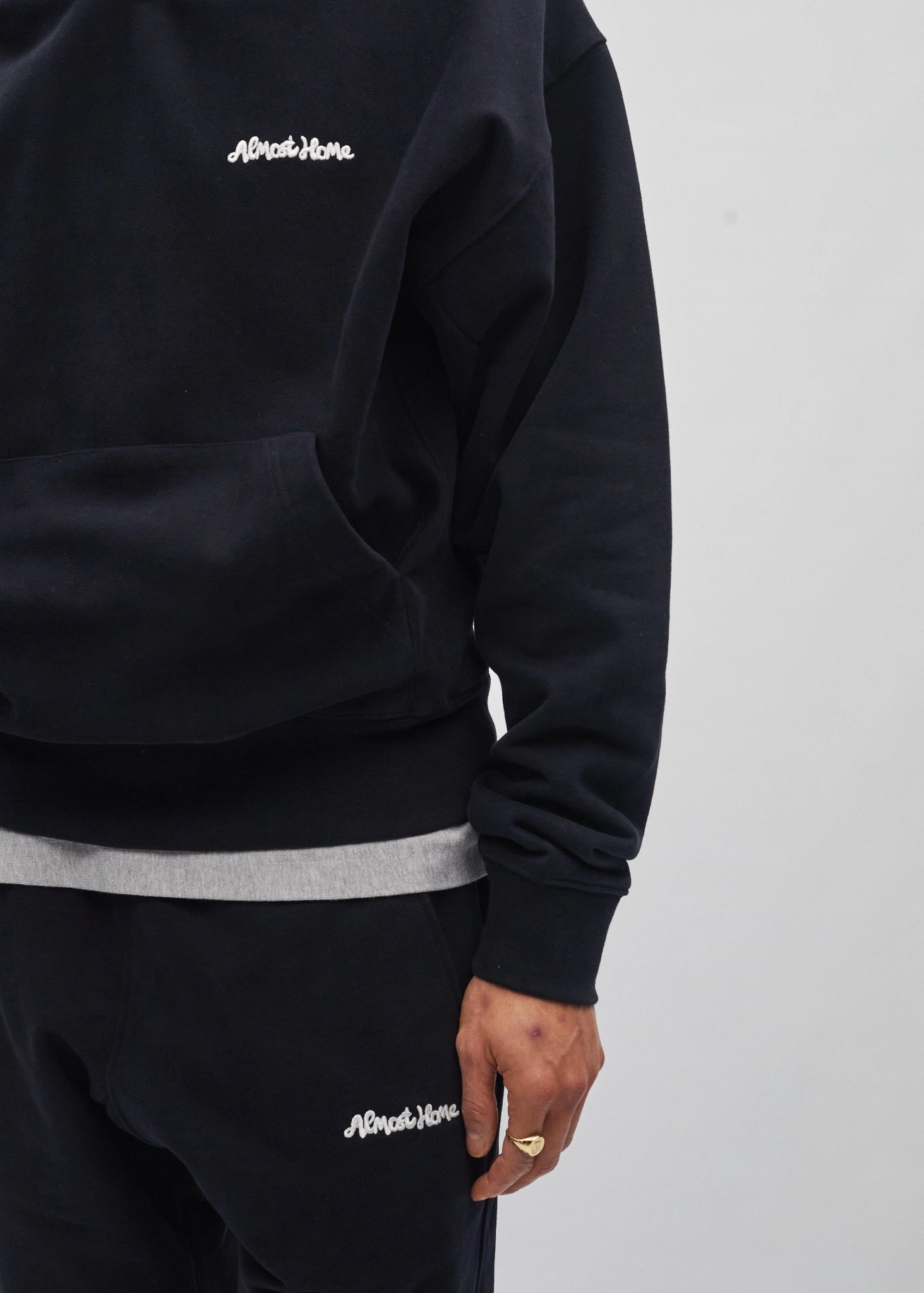 Cursive Logo Hood