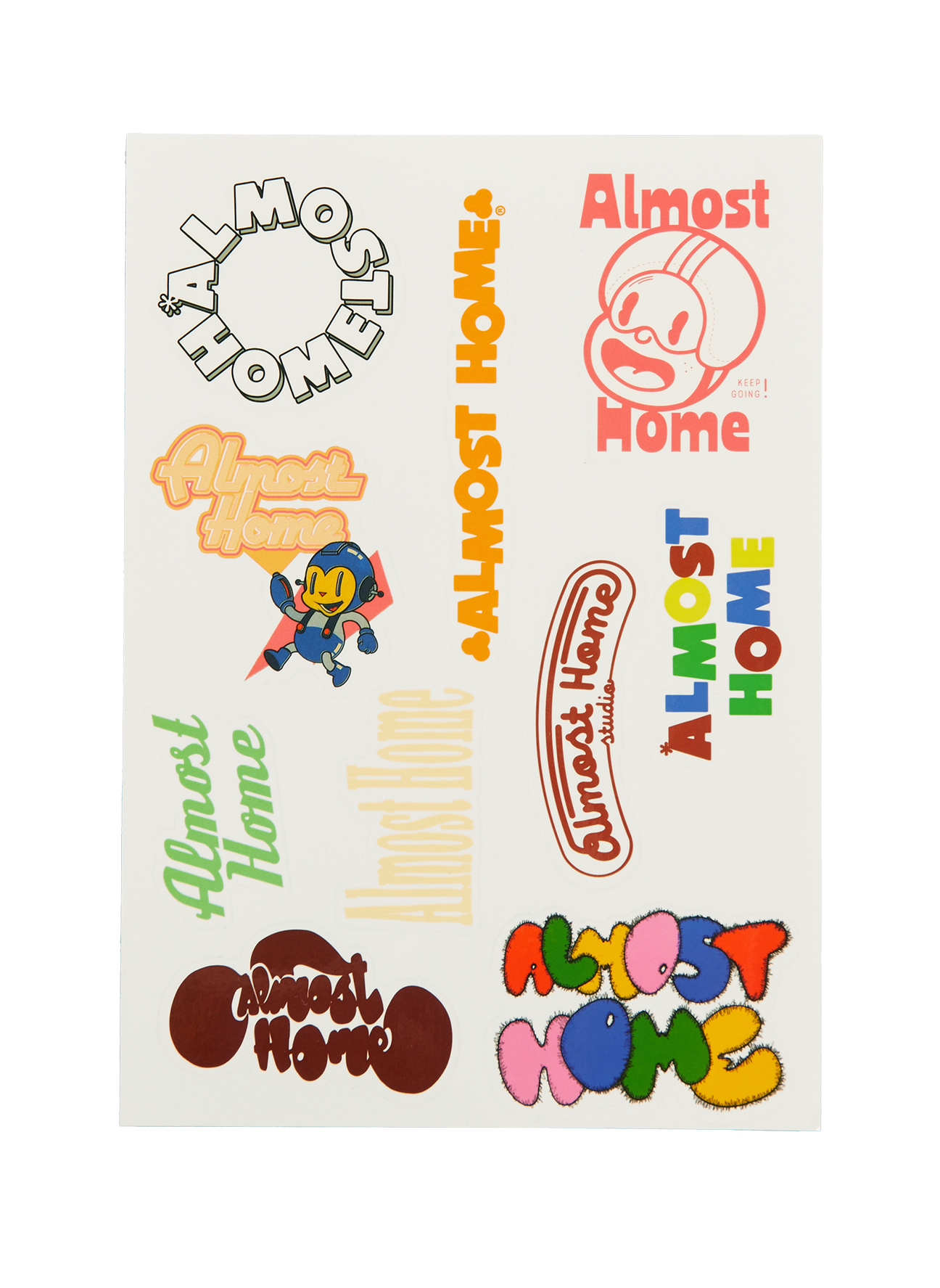 Almost Home Sticker Sheet