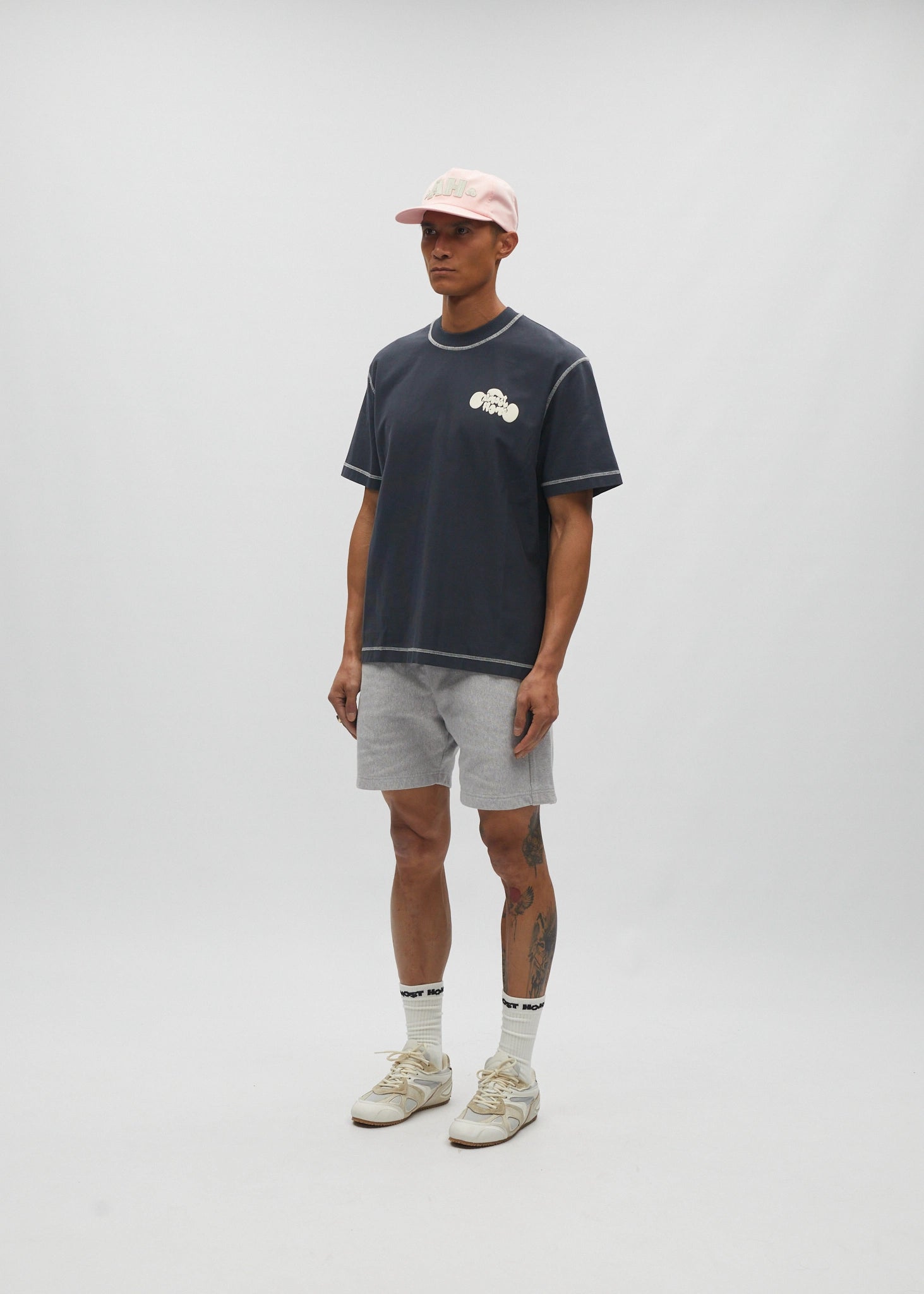 Contrast Stitched Tee