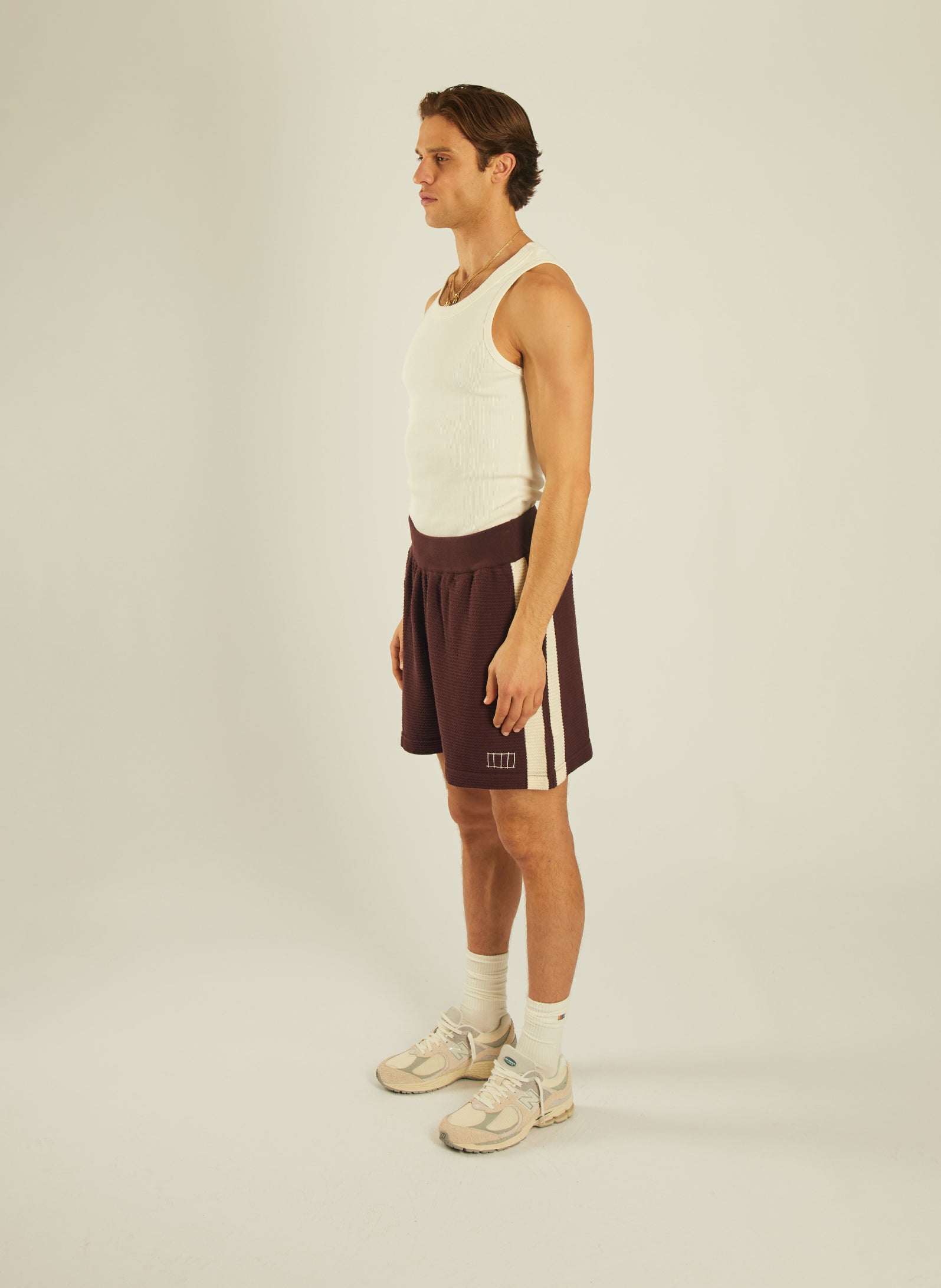 Knit Shorts Coventry Brown