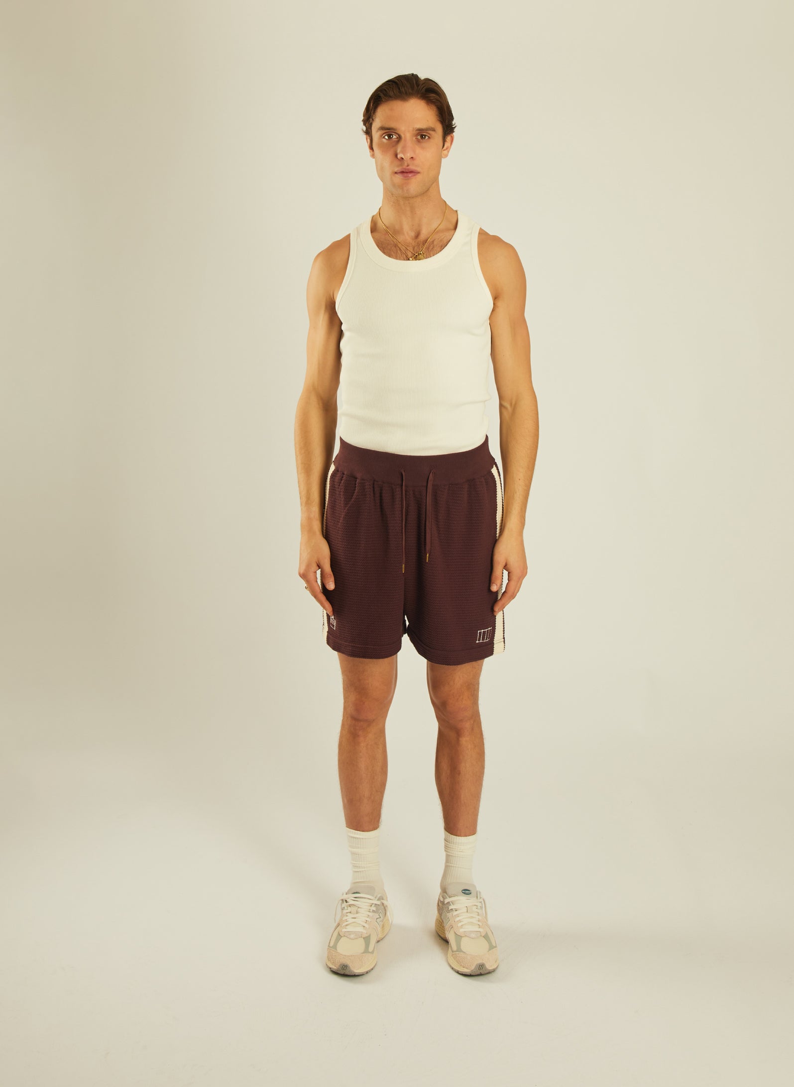 Knit Shorts Coventry Brown